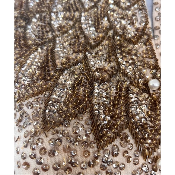 VINTAGE 1950’s SEQUINED CARDIGAN Bust 42 - Picture 3 of 12
